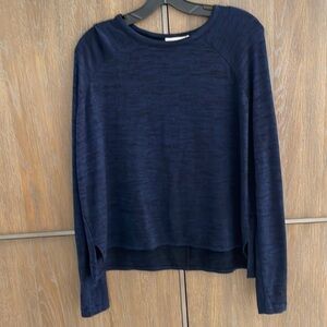 Rag & Bone blue and black crew neck top size XS